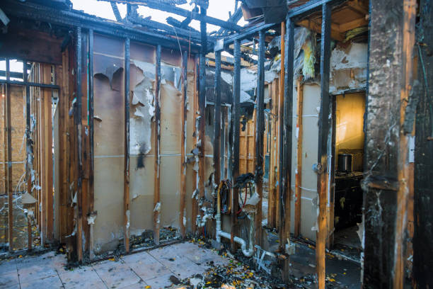Professional Fire Board Up technician working in Buckingham, PA